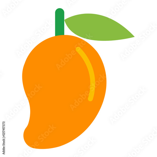 Vector Design Mango Marvel Icon Style