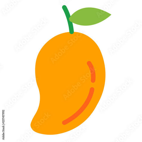 Vector Design Mango Mirth Icon Style