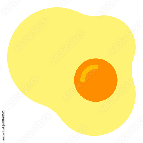 Vector Design Omelette Oasis Icon Style
