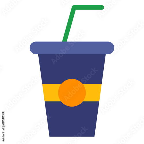 Vector Design Yogurt Yonder Icon Style