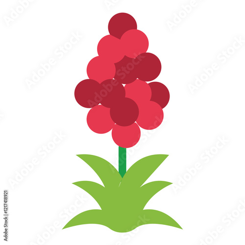 Vector Design Quinoa Quotient Icon Style
