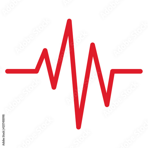 Vector Design Pepper Pulse Icon Style