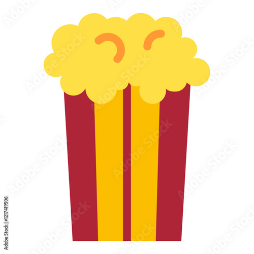 Vector Design Popcorn Pinnacle Icon Style