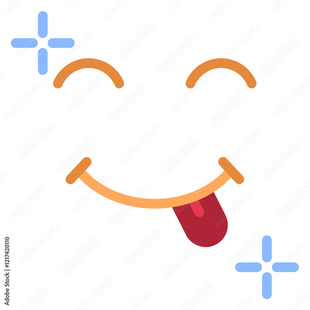 Vector Design Taste Trove Tapestry Icon Style