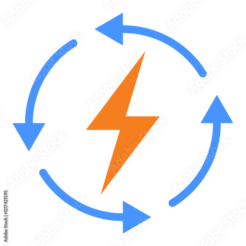 Free Download Vector Design Renewable Energy Icon Style - GFXLoad