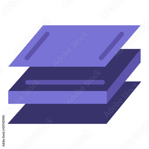 Vector Design Composite Materials Icon Style