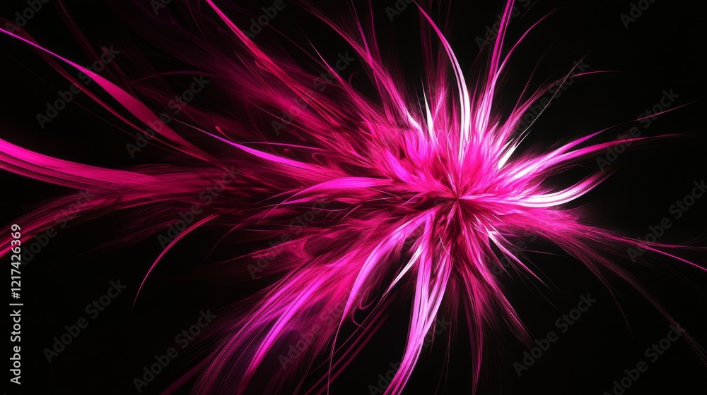 Abstract Pink Floral Design Background Abstract Pink Floral Design Background