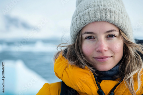 Arctic exploration professional research outdoor winter environment generative ai photo