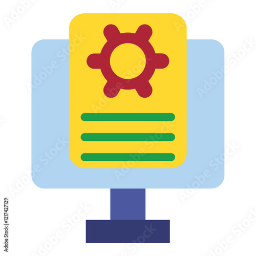 Vector Design Rapid Prototyping Icon Style