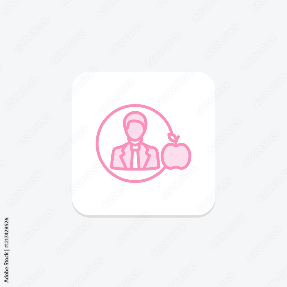 Wellness Lifestyle duotone line icon, vector, pixel perfect, illustrator file Wellness Lifestyle duotone line icon, vector, pixel perfect, illustrator file