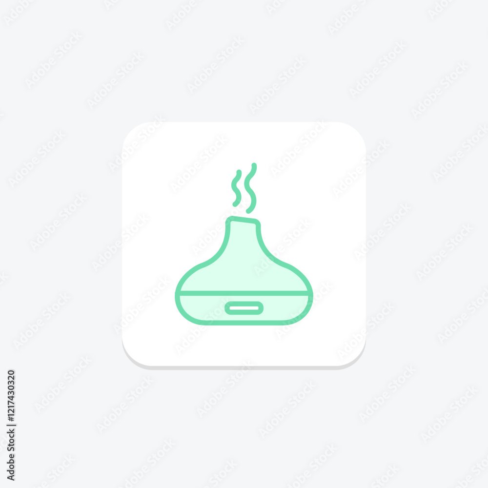 Diffuser duotone line icon, vector, pixel perfect, illustrator file Diffuser duotone line icon, vector, pixel perfect, illustrator file