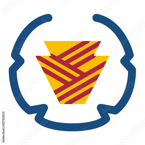 Vector Design Insightful Keystone Icon Style