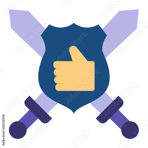 Vector Design Sure Guardian Icon Style