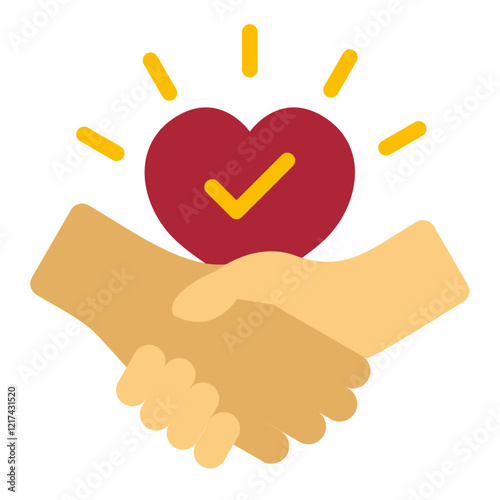 Vector Design Reliance Icon Style