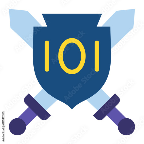 Vector Design Guardian Icon Style