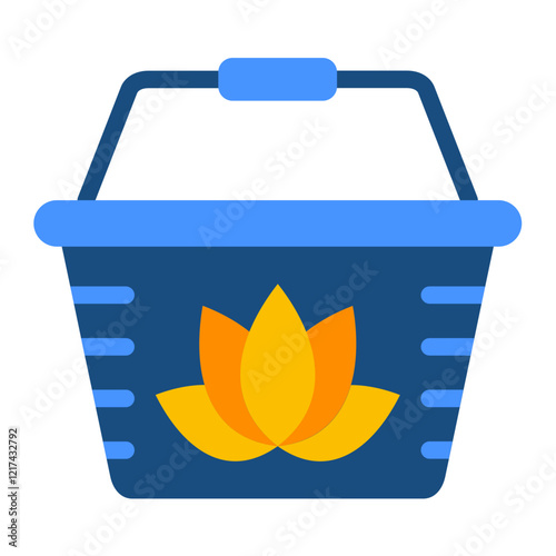 Vector Design Basket Icon Style