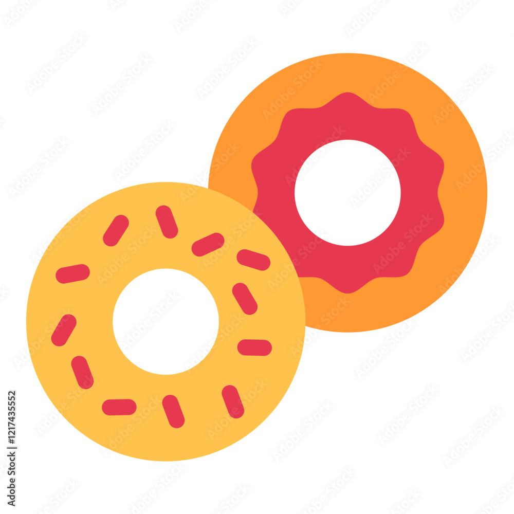 Vector Design Bagel Icon Style Vector Design Bagel Icon Style