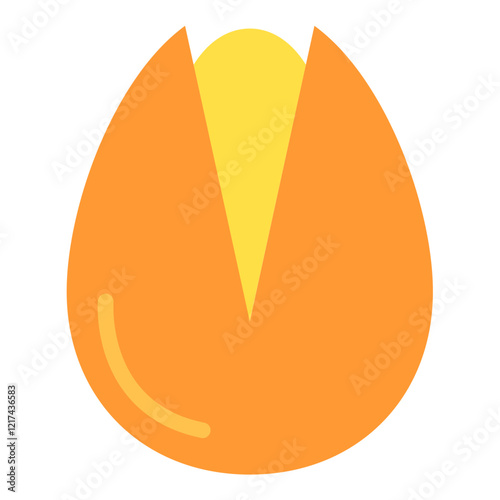 Vector Design Pistachio Icon Style