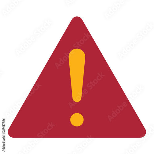 Vector Design Hazardous Sign Icon Style