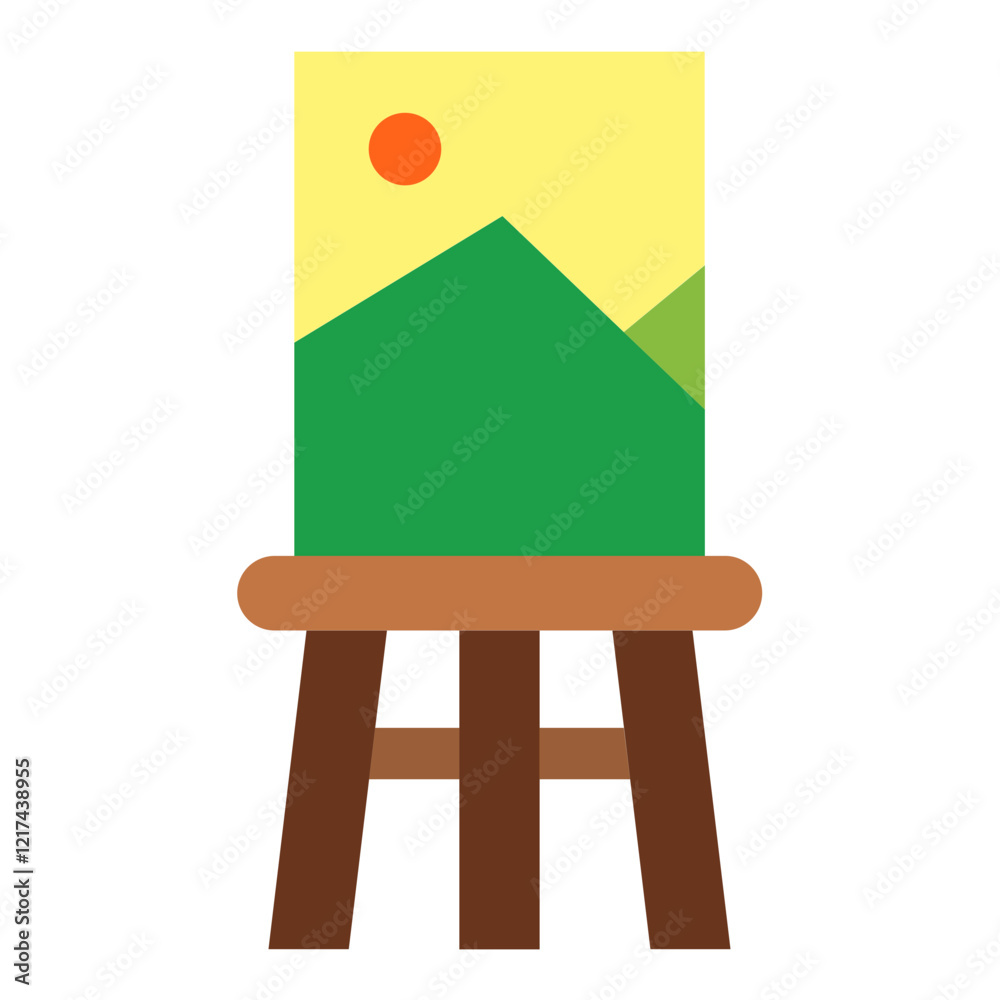 Vector Design Canvas Icon Style Vector Design Canvas Icon Style