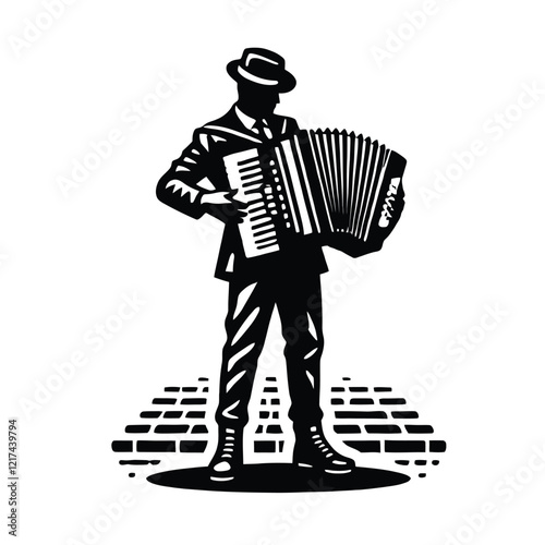 Accordion Street Performer