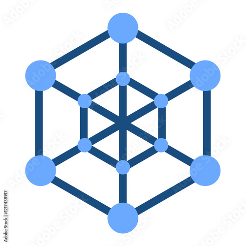 Vector Design Polymer Icon Style