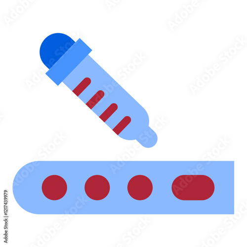 Vector Design Diluent Icon Style