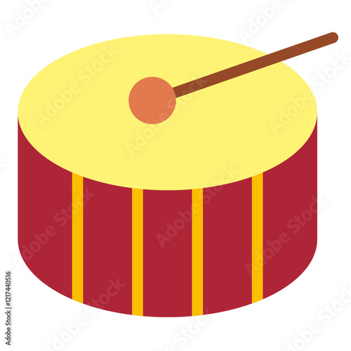 Vector Design Snare Icon Style