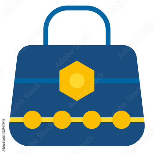 Vector Design Handbag Icon Style