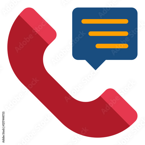 Vector Design Helpline Icon Style