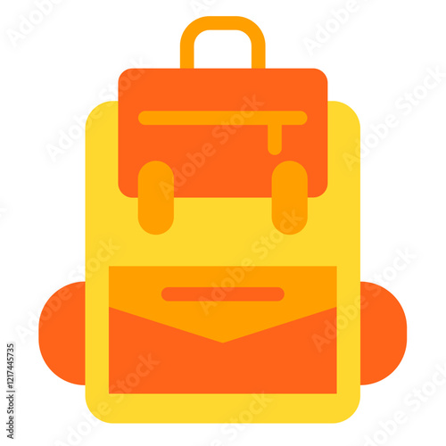 Vector Design Backpack Icon Style