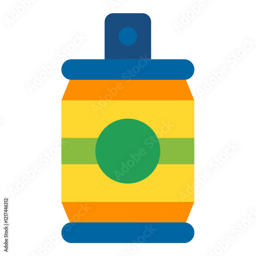 Vector Design Beer Can Icon Style