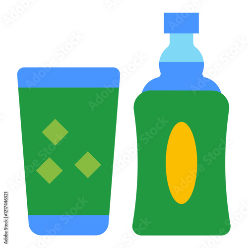 Vector Design Spirits Icon Style