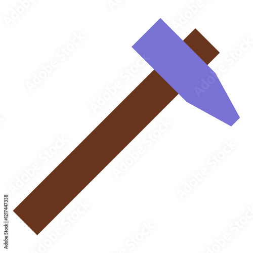 Vector Design Hammer Icon Style