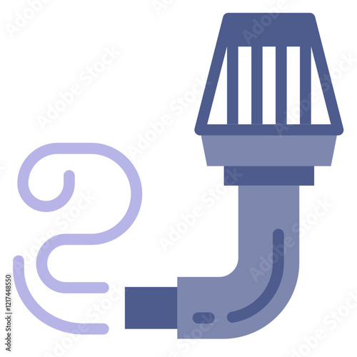 Vector Design Air Intake Icon Style