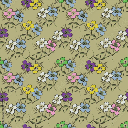 the combination of natural tones and detailed motifs makes this pattern a soothing and stylish option.