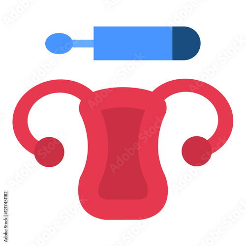 Vector Design Pap Smear Icon Style