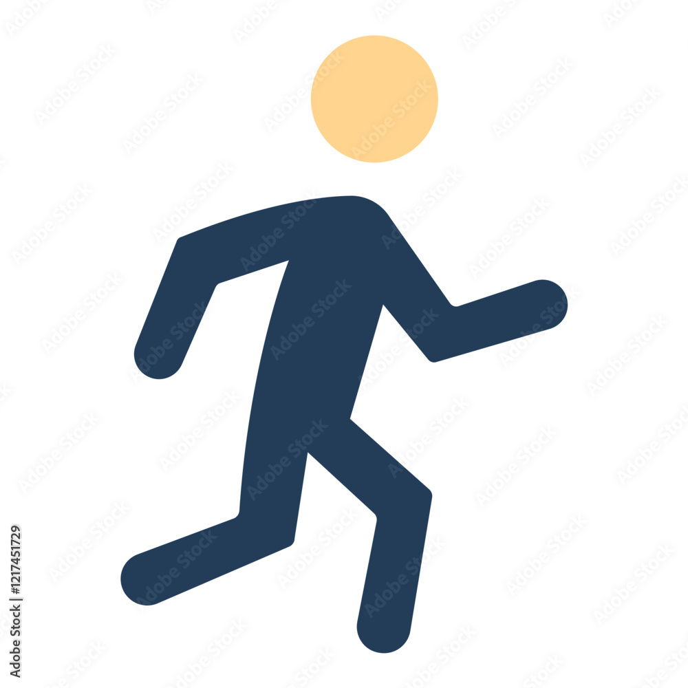Vector Design Cancer Marathon Icon Style Vector Design Cancer Marathon Icon Style
