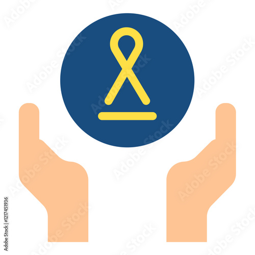 Vector Design Cancer Resources Icon Style