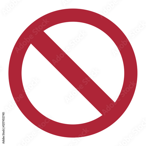 Free Download Vector Design No Entry Icon Style - GFXLoad