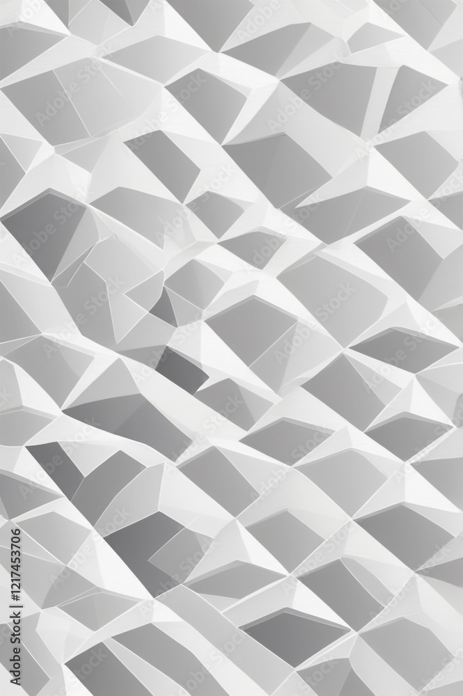 Obraz premium White abstract wallpaper Elegant with shiny lines Realistic golden geometric a minimalist design 3d perspective style diamond shape hexagons a hexagon pattern Seamless.