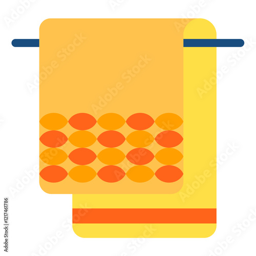 Vector Design Towels Icon Style