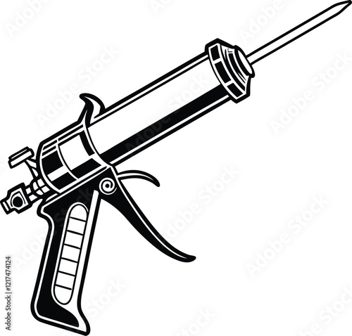 Heavy Duty Adhesive Applicator - An Advanced Caulking Gun Designed for Professional Use