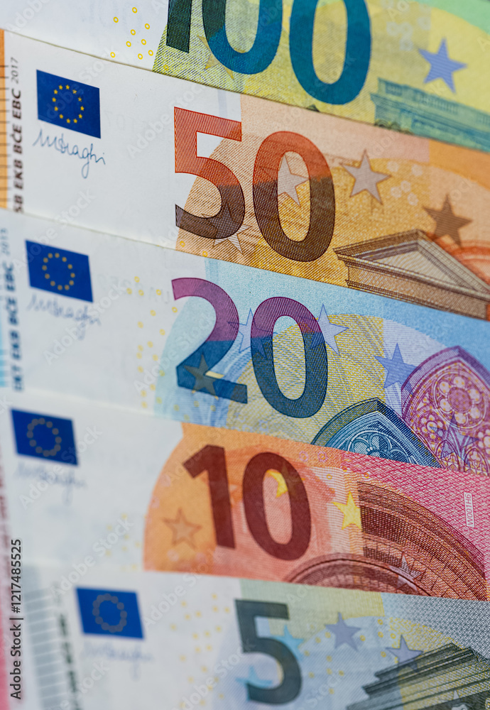 banknotes of various countries. euro photos. banknotes of various countries. euro photos.