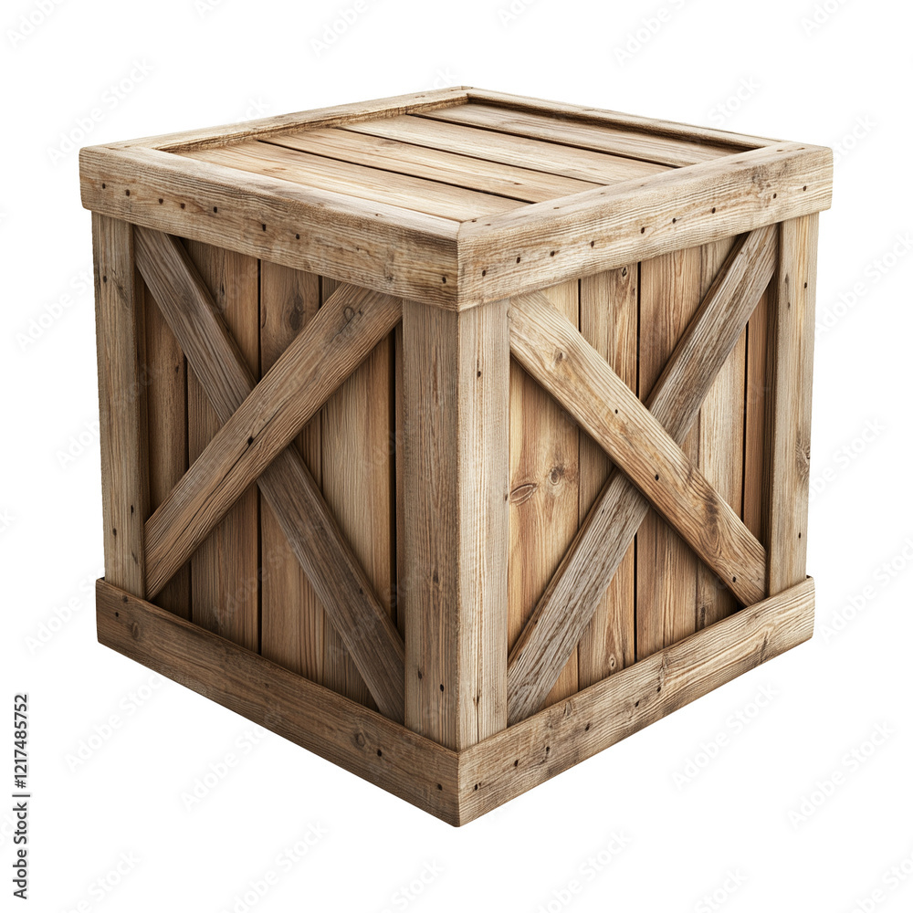 Wooden Crate Isolated on Transparent Background PNG
Wooden Crate Isolated on Transparent Background PNG