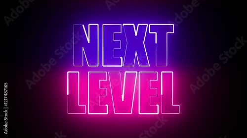 
NEXT LEVEL NEON TITLE ANIMATION