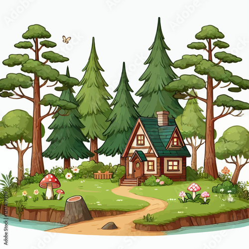 Pine forest