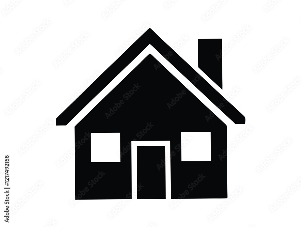 House icon silhouette,House vector icon,house flat vector House icon silhouette,House vector icon,house flat vector