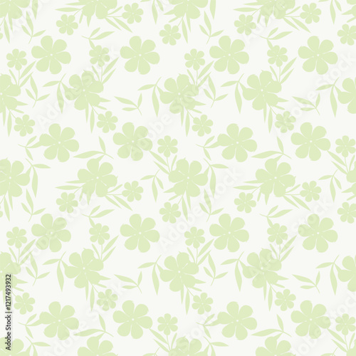 pattern abstract flowers