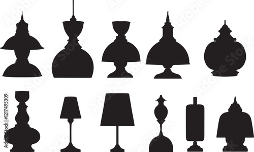 Lamp silhouette